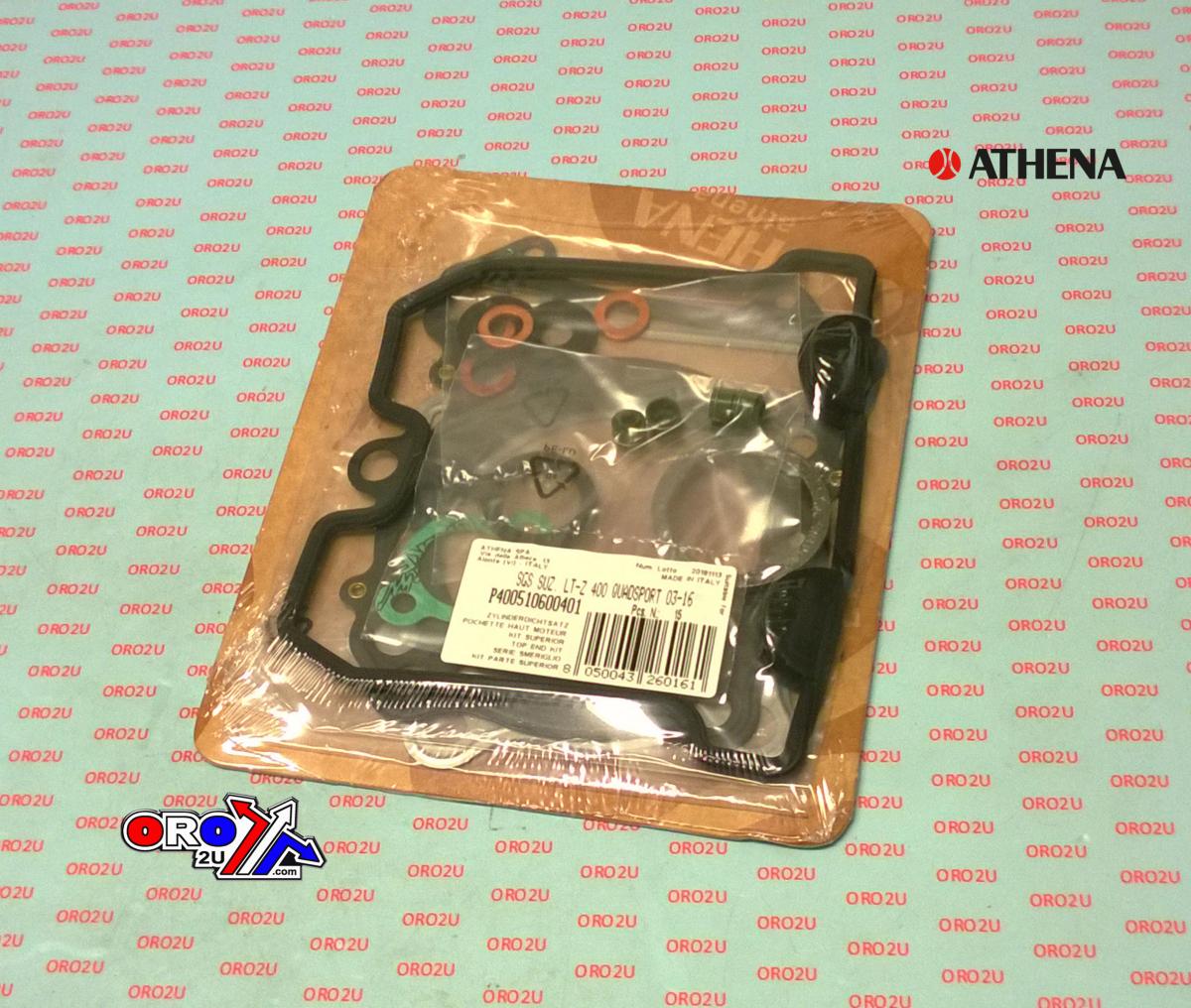 TOP END GASKET SET KAWASAKI KFX/KXF 400 03-10, ATHENA P400510600401 SUZUKI LT-Z 400 03-16 - Image 2