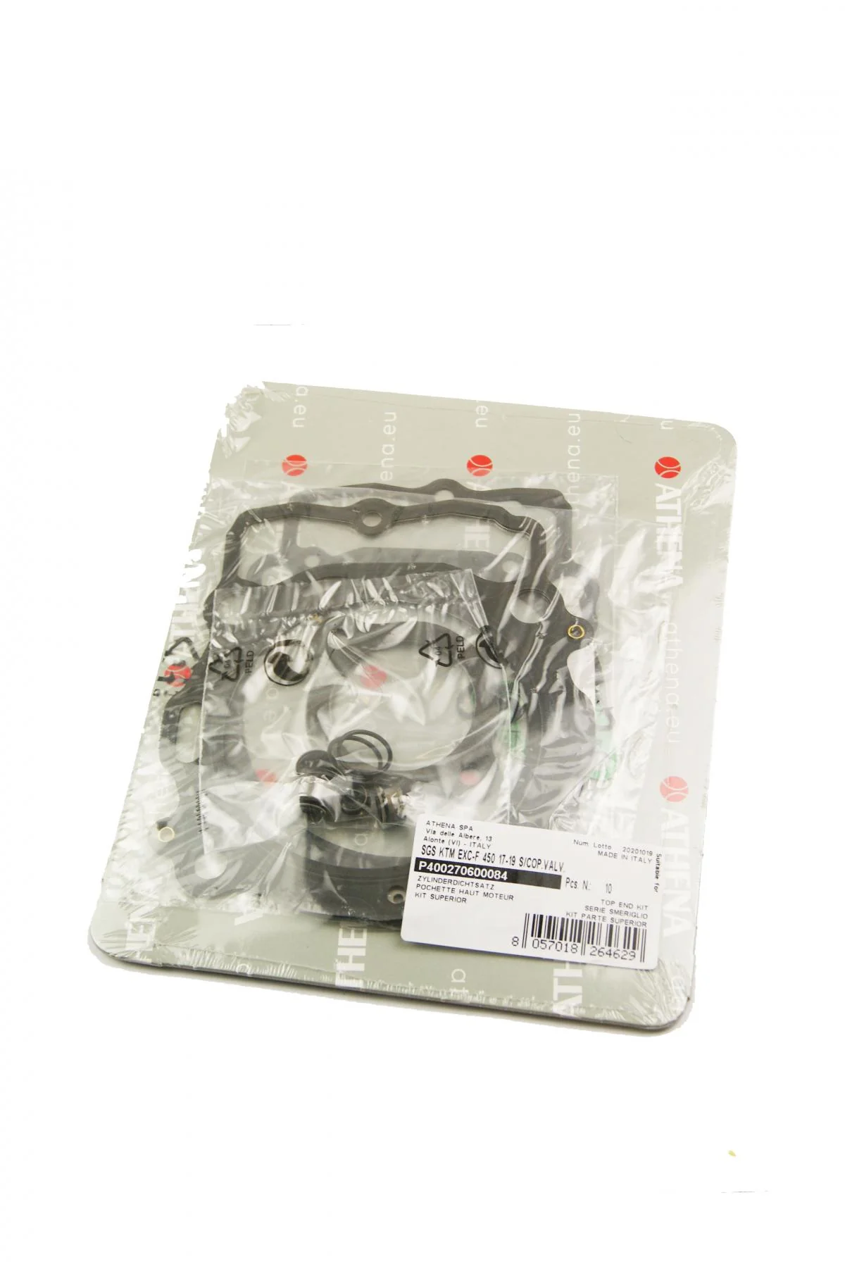 TOP END GASKET SET KTM EXC-F 450/500 17-19, ATHENA P400270600084 HUSQVARNA FE 450/510 - Image 2