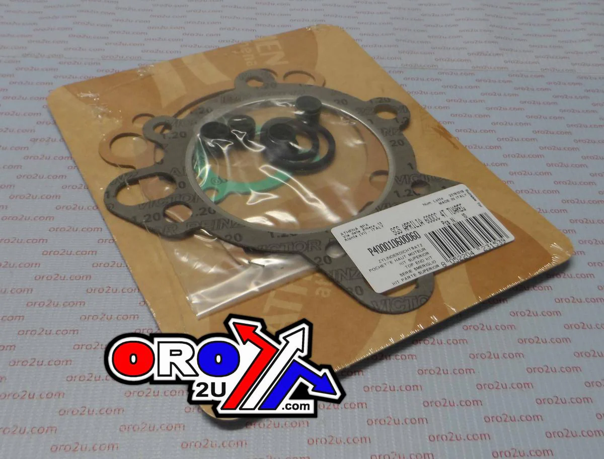 TOP END GASKET SET ROTAX 604/APRILIA ETX 604 88-90, ATHENA P400010600060 SPX TUAREG 600 - Image 2