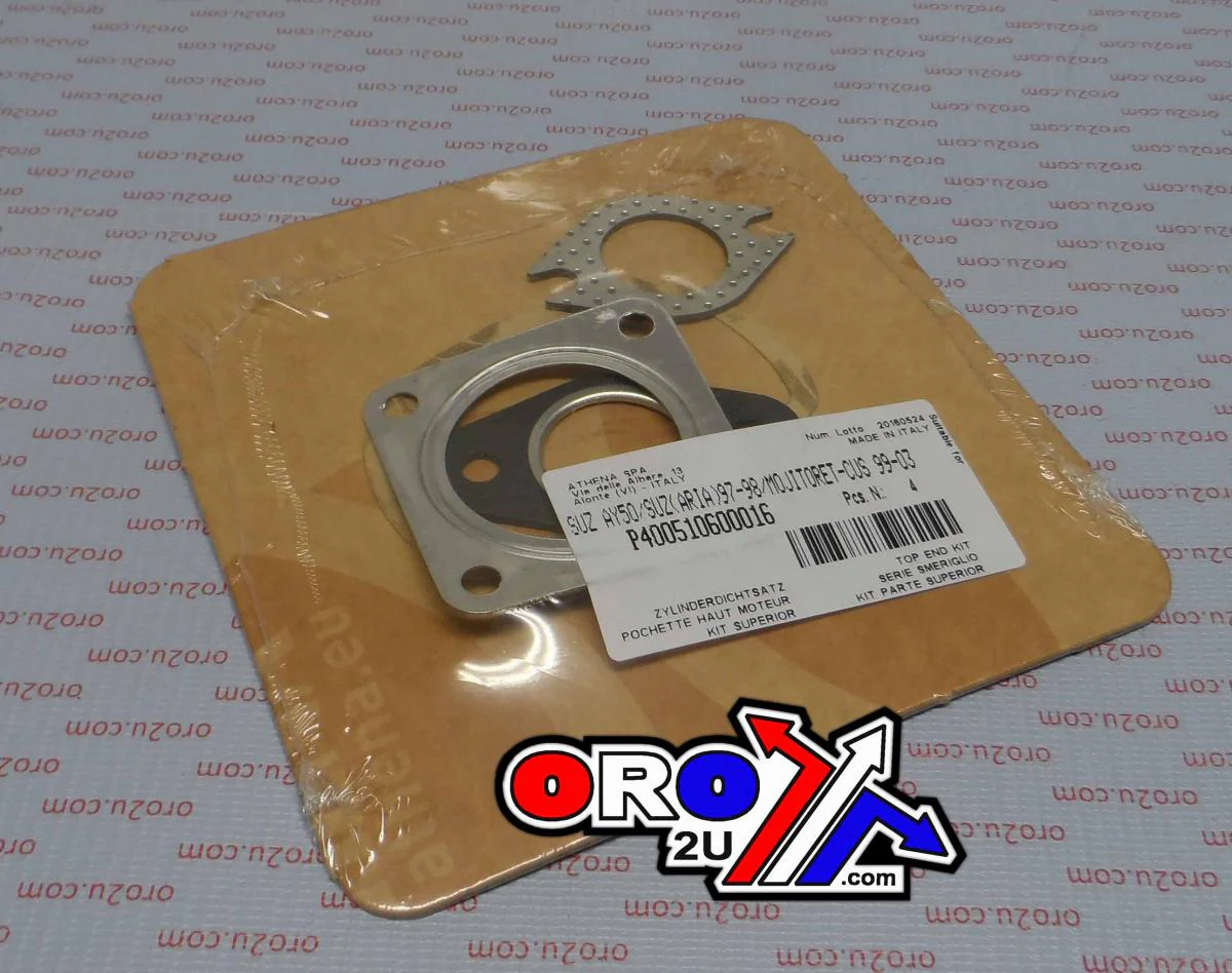 TOP END GASKET SET SUZUKI AH/AJ/AP/AY/UF 50 90-00, ATHENA P400510600016 APRILIA DERBI ITALJET - Image 2