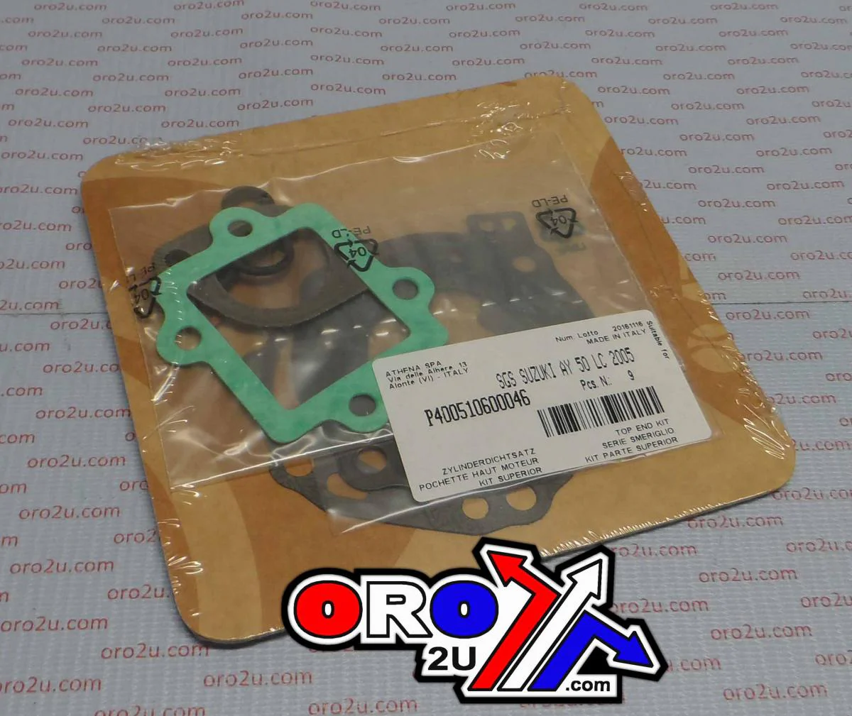 TOP END GASKET SET SUZUKI AY 50 05-06, ATHENA P400510600046 - Image 2