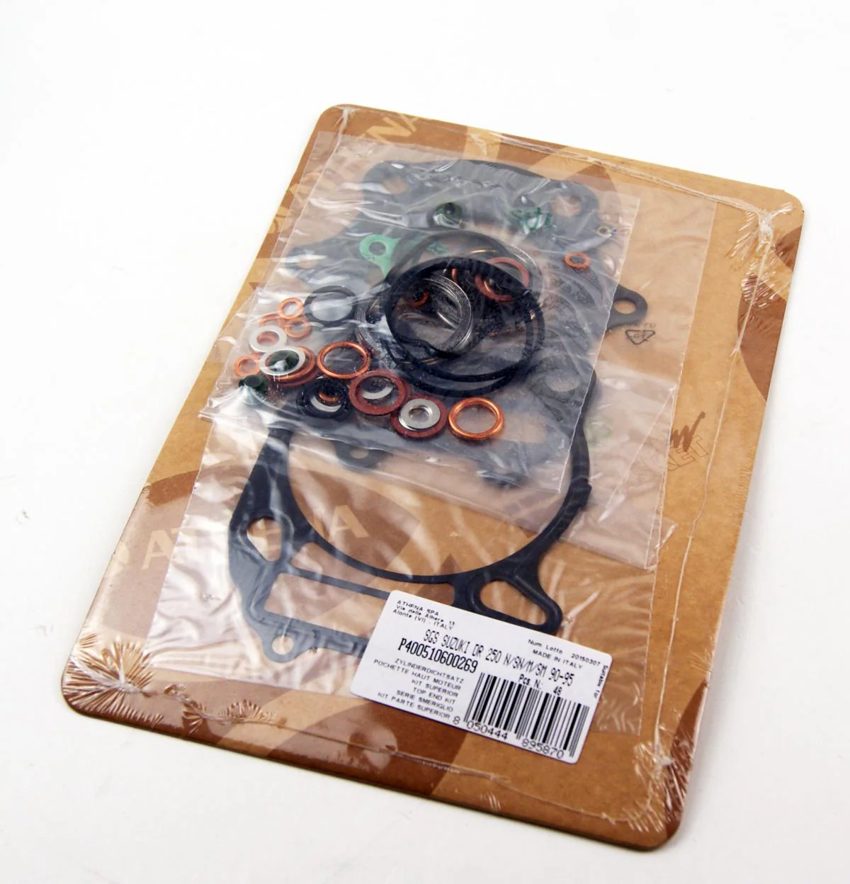 TOP END GASKET SET SUZUKI DR 250 90-95, ATHENA P400510600269 - Image 3