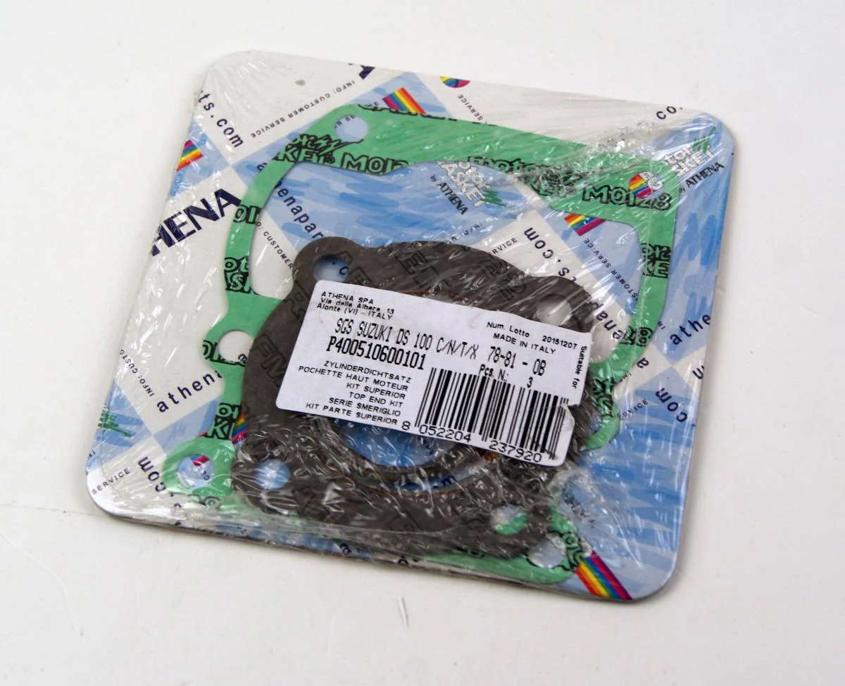 TOP END GASKET SET SUZUKI DS/TS 100 78-81, ATHENA P400510600101 - Image 3
