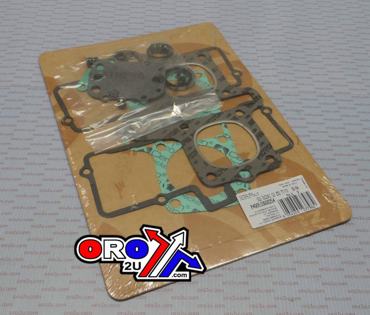 TOP END GASKET SET SUZUKI GS 250 80-81, ATHENA P400510600254 GSX 250T/EX 80-84 - Image 2