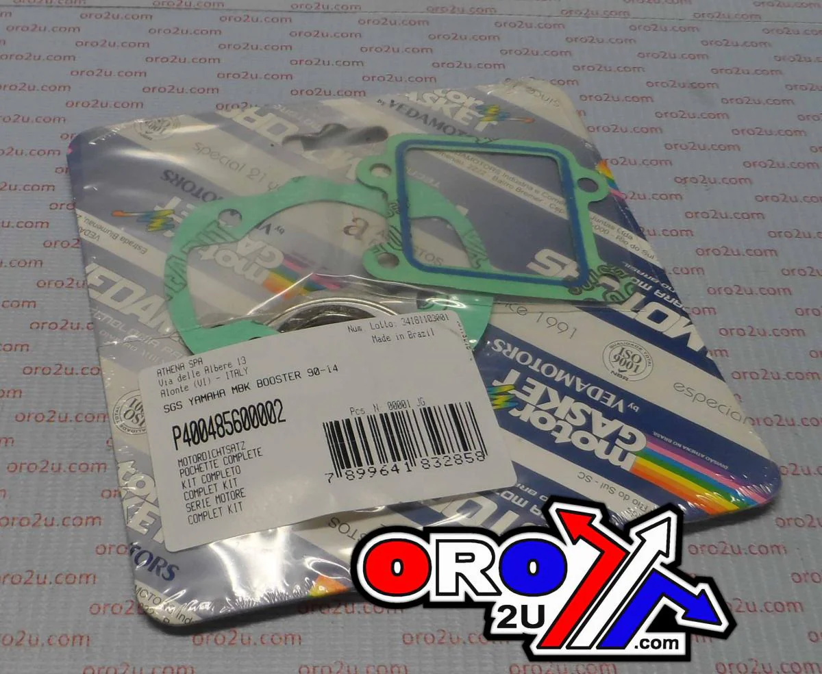 TOP END GASKET SET YAMAHA BW/CW/EW 50 90-16, ATHENA P400485600002 APRILIA/ITALJET/MBK - Image 2