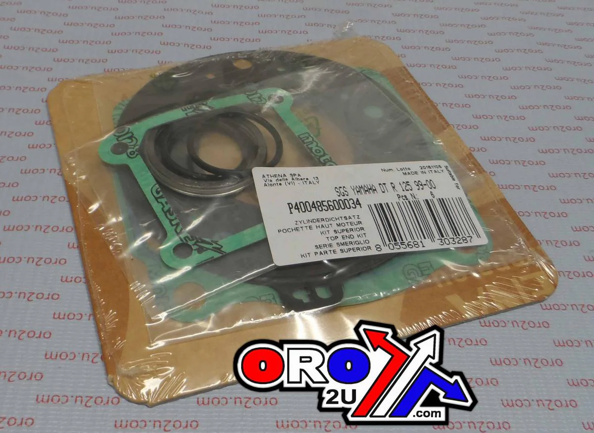 TOP END GASKET SET YAMAHA DT 125 99-06, ATHENA P400485600034 - Image 4