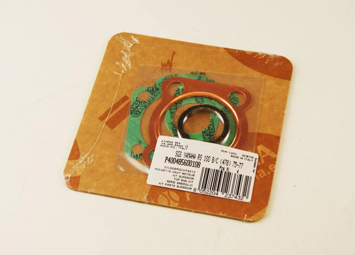 TOP END GASKET SET YAMAHA RS 100 75-77, ATHENA P400485600108 - Image 2