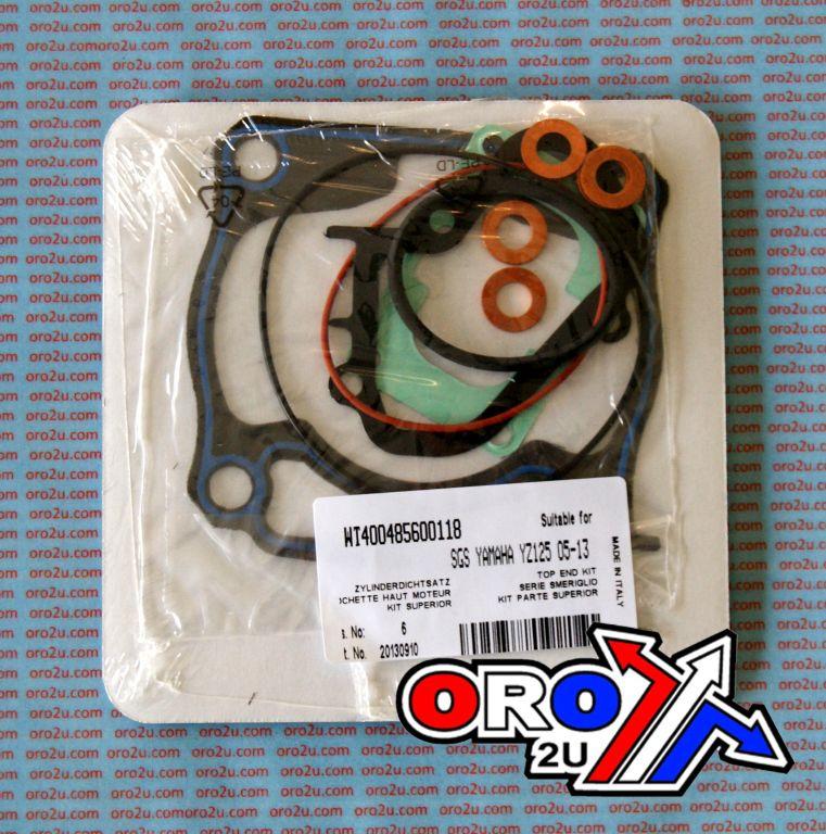 TOP END GASKET SET YAMAHA YZ 125 05-21, ATHENA P400485600118 FANTIC XE/XX 125 2021 - Image 2