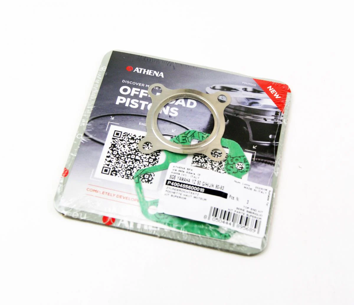 TOP END GASKET SET YAMAHA YZ 50 80-83, ATHENA P400485600018 - Image 3