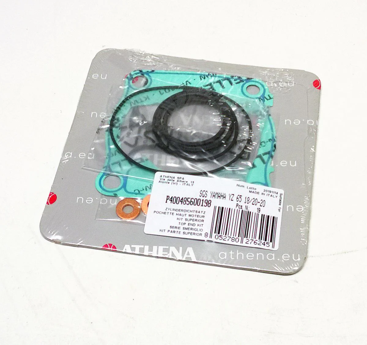 TOP END GASKET SET YAMAHA YZ 65 18-25, ATHENA P400485600198 - Image 2