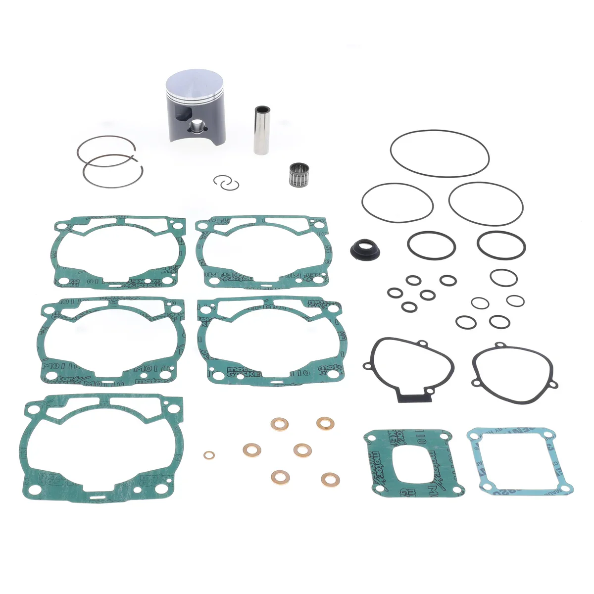 TOP END PISTON & GASKET KIT 66.4MM KTM SX 250 17-22, ATHENA P4C0664083001B, SET B