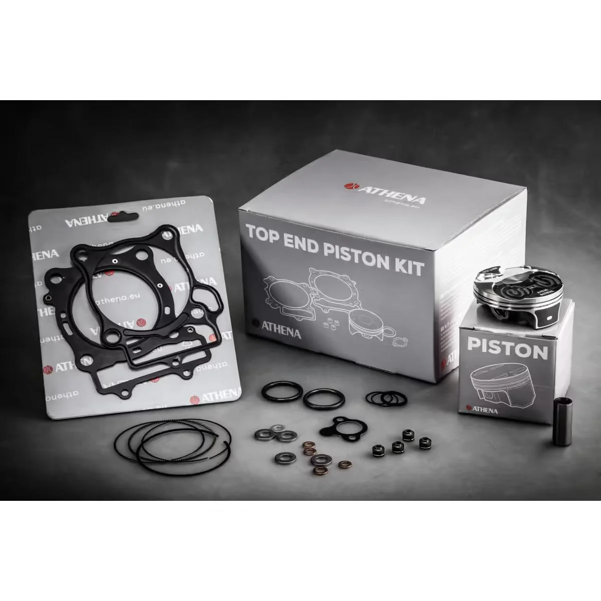 TOP END PISTON & GASKET KIT 78MM KTM SX-F 250 16-22, ATHENA P5F0780078002C, SET C - Image 2