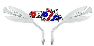 UNIVERSAL CHROME PAIR MIRROR, ROAD, SIFAM MIR9113 - Image 2