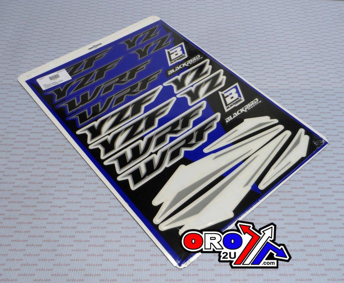 UNIVERSAL KIT YAMAHA, BLACKBIRD 5242 STICKER SHEET - Image 2