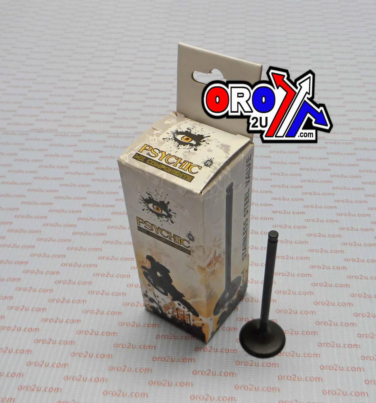VALVE EXHAUST RMZ250 07-17, PSYCHIC XU-09530E, 12912-10H00 - Image 3