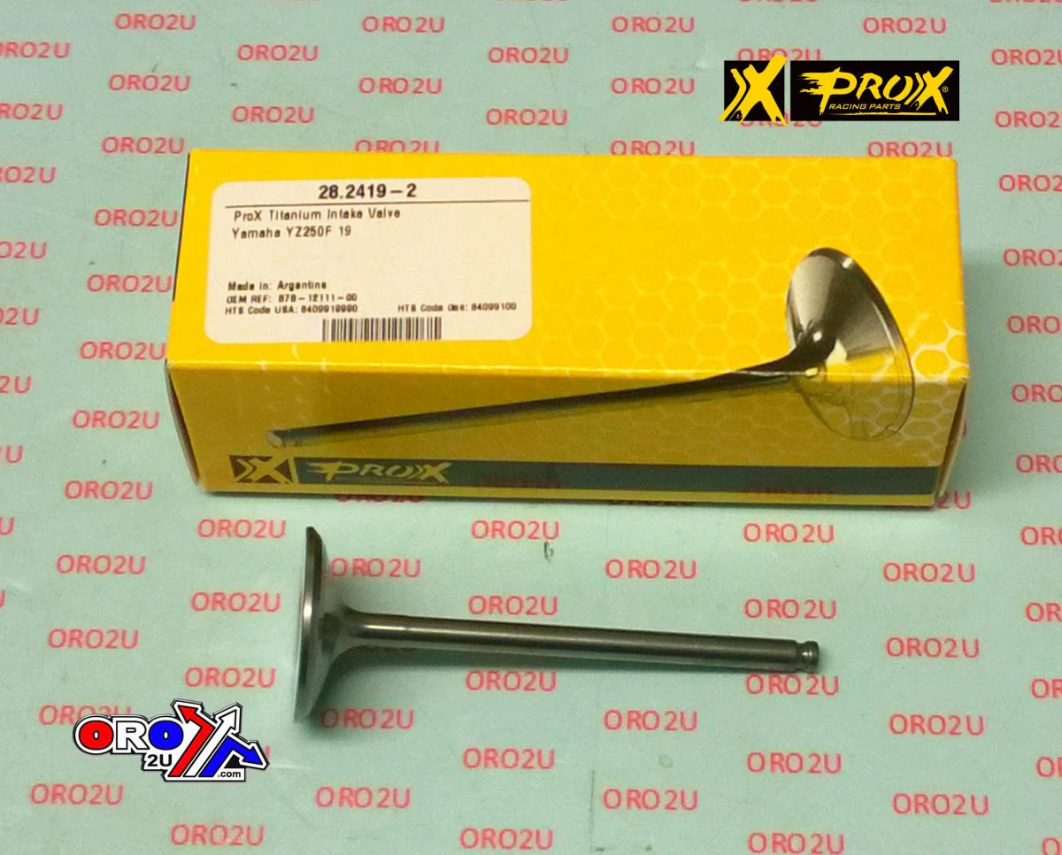 VALVE INTAKE TITANIUM YZF250 2019-2025, PROX 28.2419-2, YAMAHA - Image 2