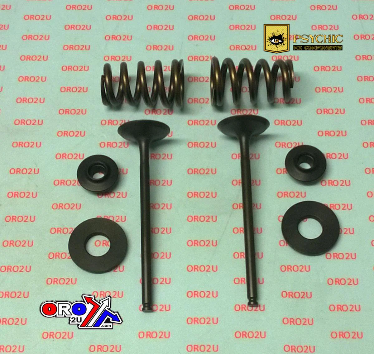 VALVE KIT EXHAUST KTM SX-F250, PSYCHIC XU-09550EK 05-07 - Image 2