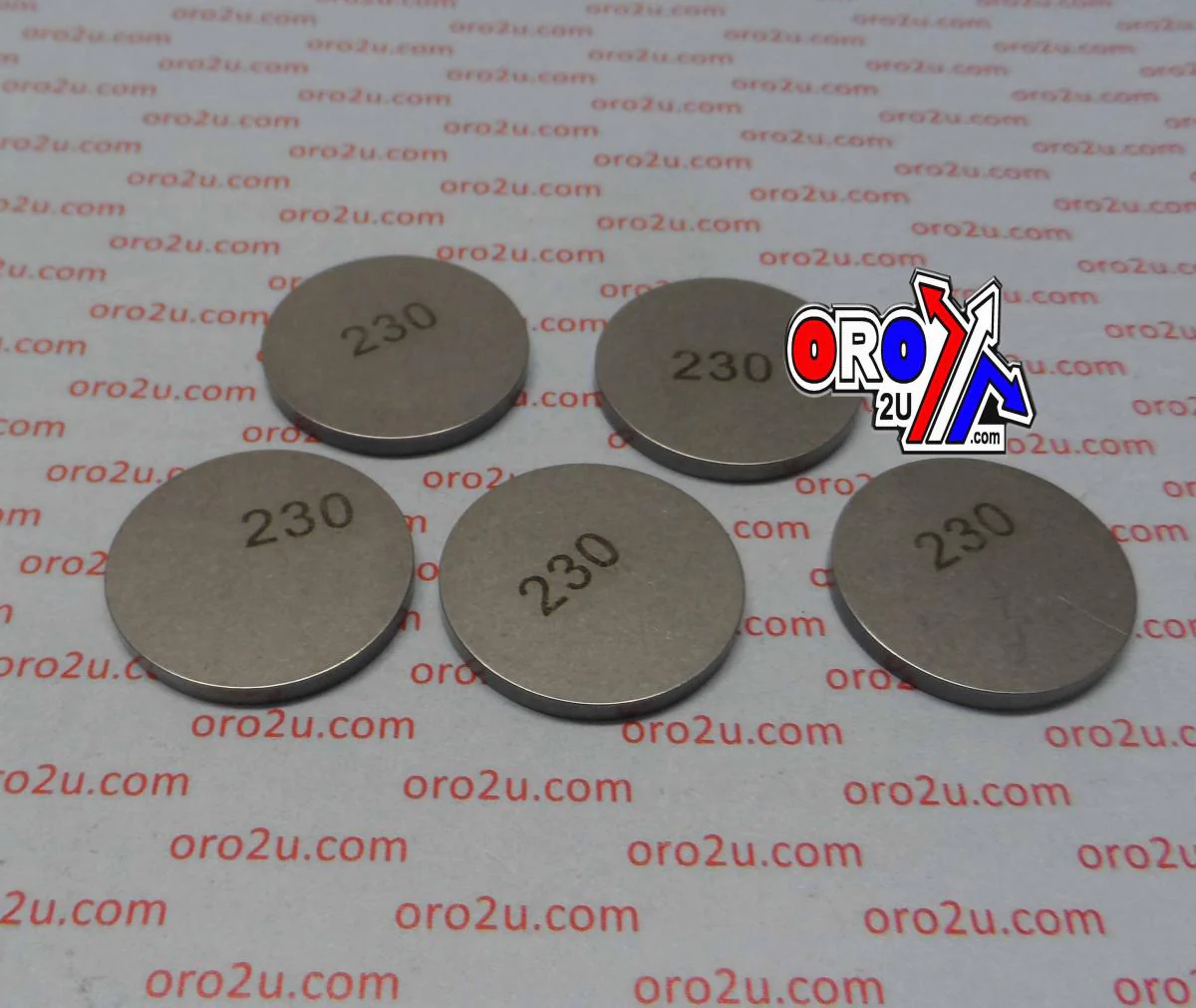 VALVE SHIM 2.30 25mm PK/5 K&L 13-7524 - Image 2