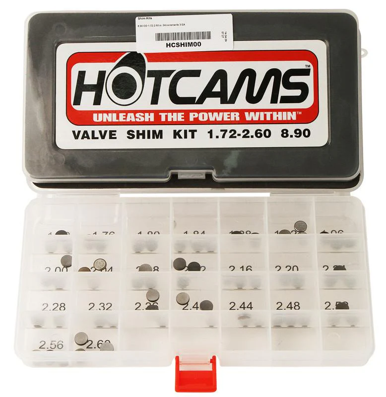 VALVE SHIM KIT 8.90mm 69pcs, HOTCAM HCSHIM00 - Image 2