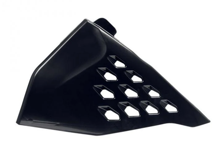 VENTED AIR BOX SIDE PANEL 2019-22 KTM SX/SX-F, BLACK, RTECH R-FIKTMNRSX99, VENTED