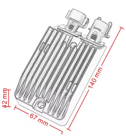 VOLTAGE REGULATOR 12V 2014-2016 HARLEY SPORTSTER HD-74700012 - Image 4