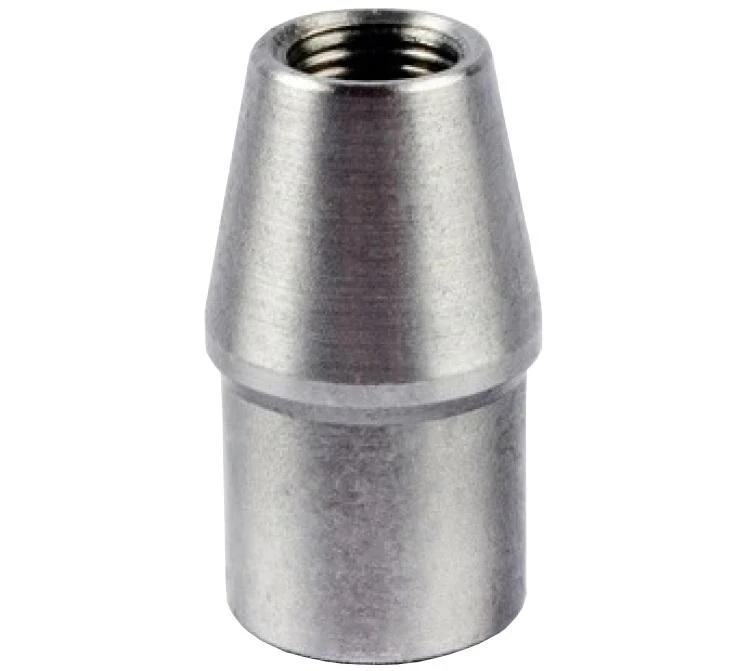 WELD THREADED BUNG M12x1.25 LH, METRIC WELDABLE, STEEL, BUNGM12LX1.25MM ROD END HEIM ROSE