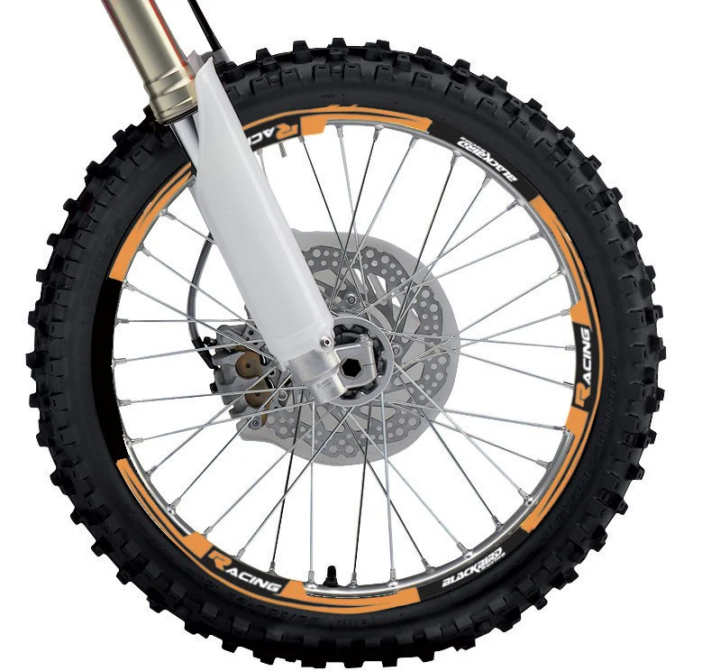 WING RIM STICKER ORANGE, BLACKBIRD 5088/90 - Image 2