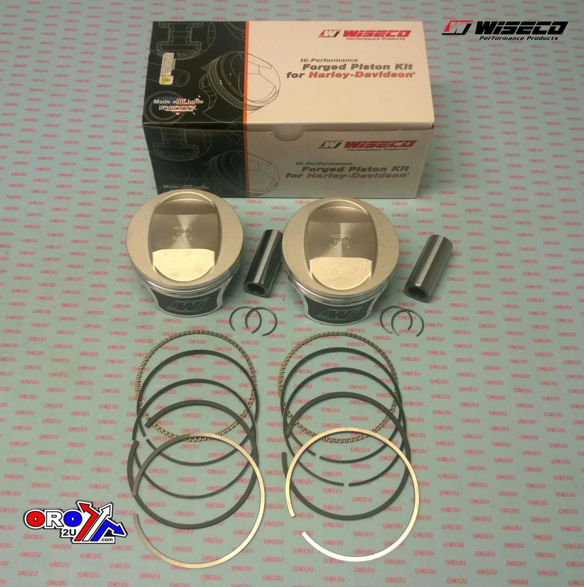Wiseco Tracker Series Kit HD, WISECO WK0208P2, TC88 to 95cid 10.5:1 CR